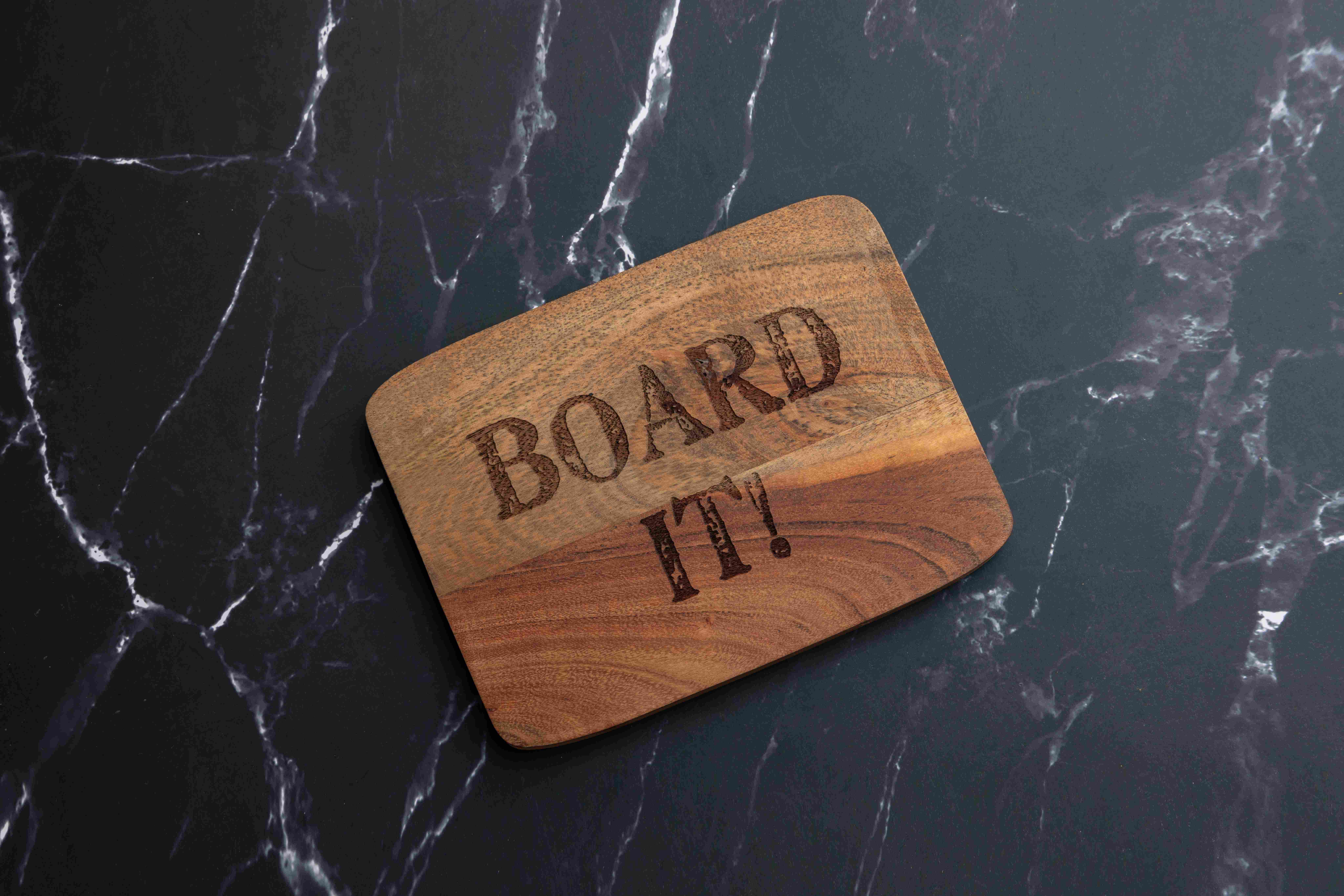 BOARD IT Display Board - Mango Wood (9x13in)